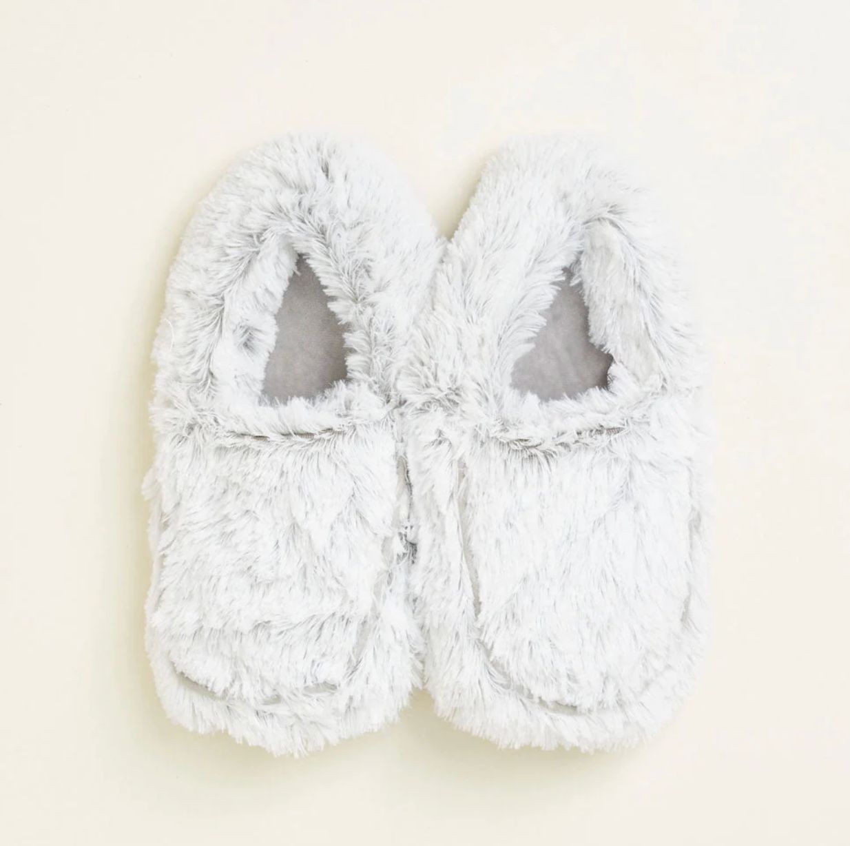 Warmies Marshmallow Gray Slippers V2