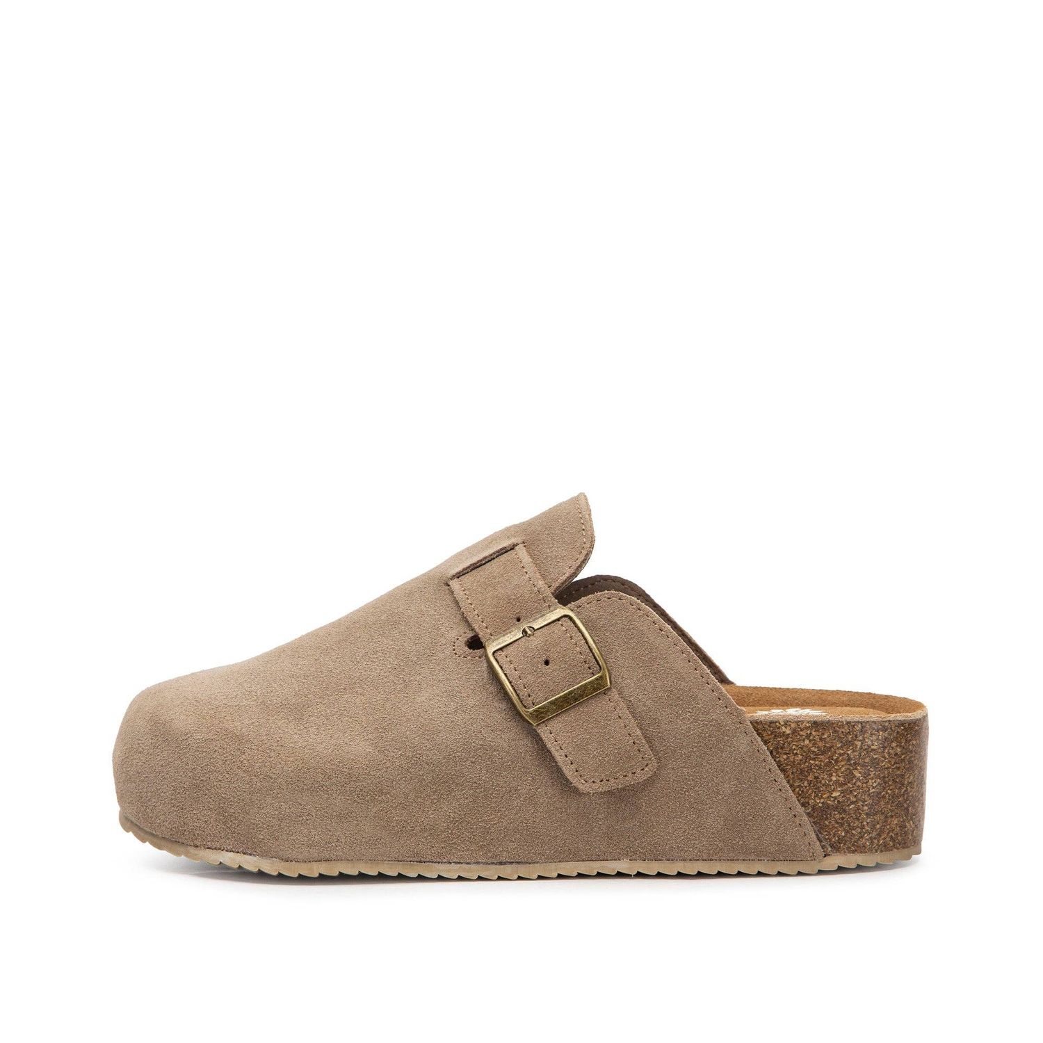 Maire Platform Clog, Color: Dark Taupe, Size: 6
