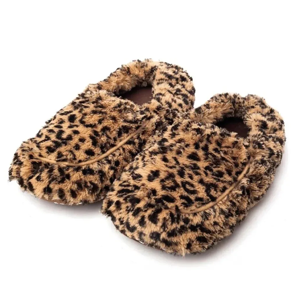 Warmies Leopard Slippers V2