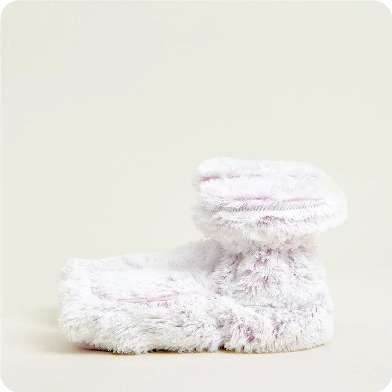 Warmies Marshmallow Lavender Boots