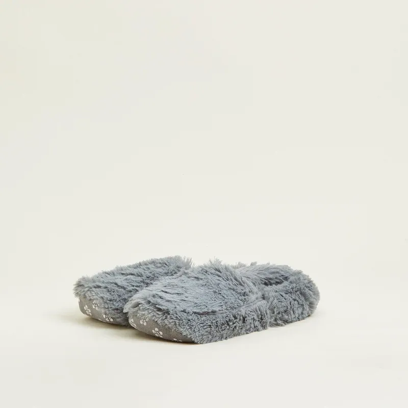 Warmies XL Gray Slippers