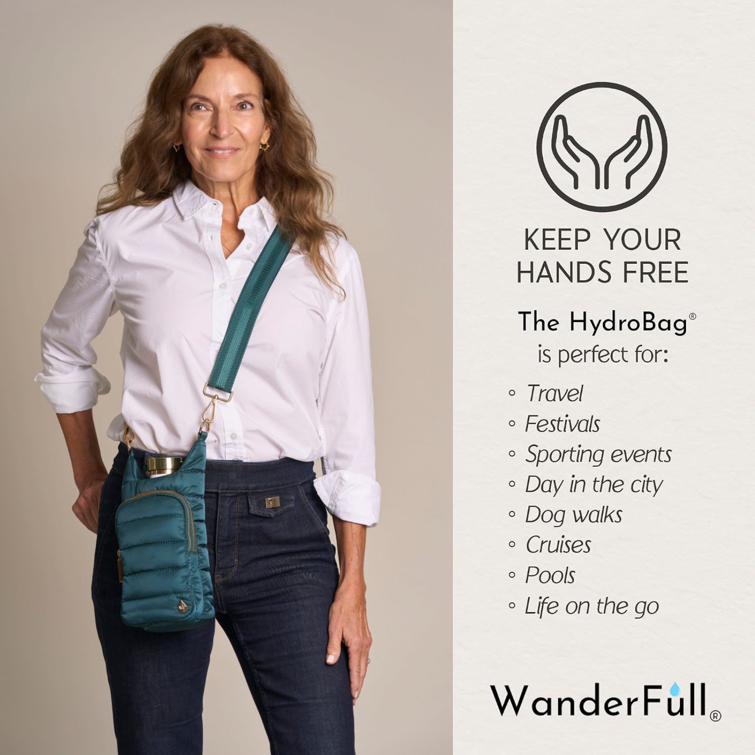 Wanderfull HydroBag Peacock Teal