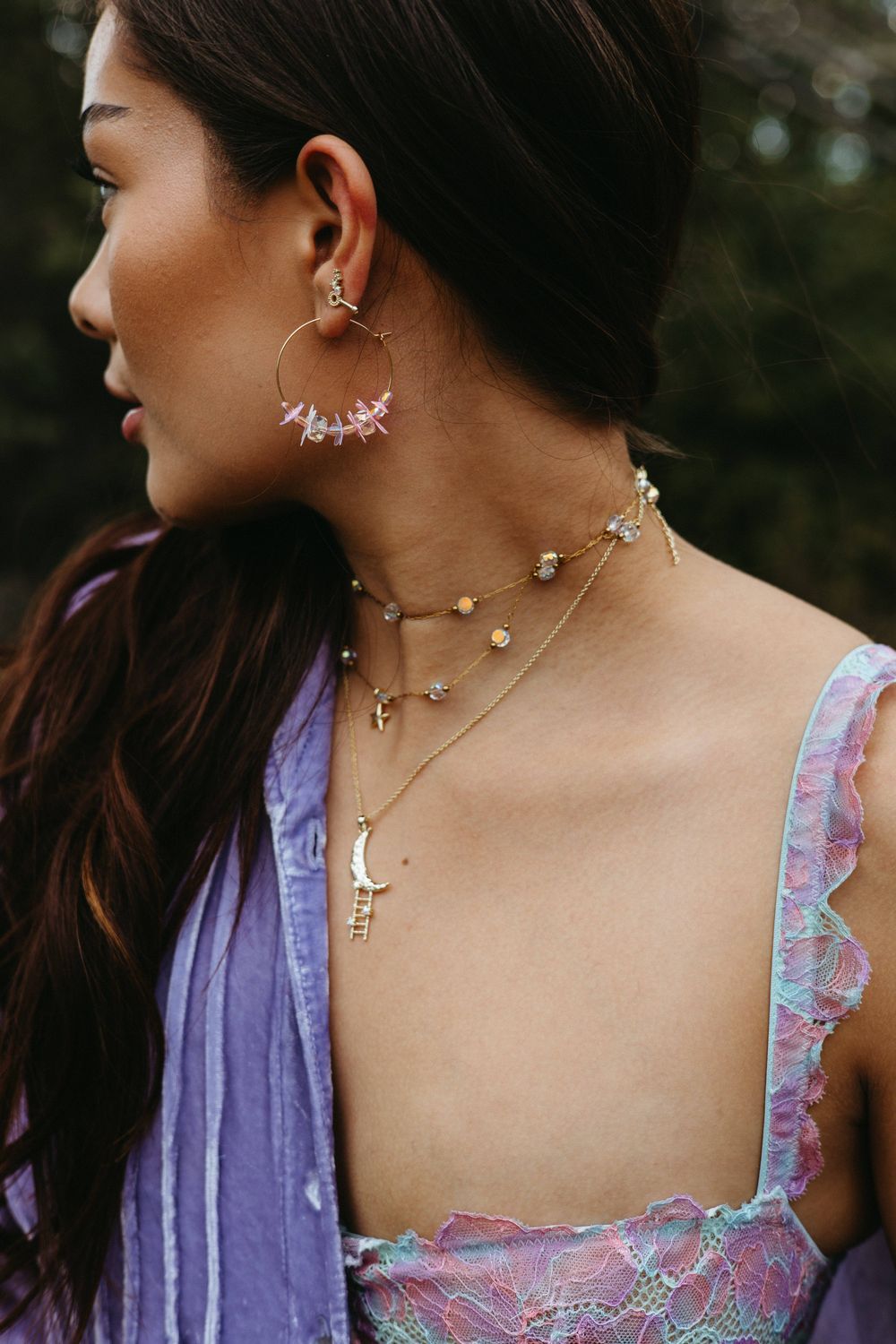 Bittersweet Tiny Little Moments Hoop Earrings