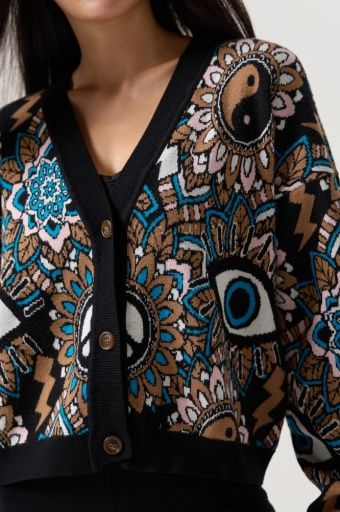 Spiritual Gangster High Vibes Delaney Cardigan