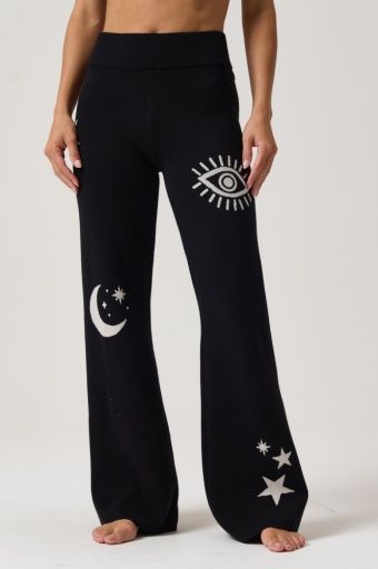 Spiritual Gangster Cosmic Vibes Kaia Pant, Colour: Cosmic Vibes, Size: XS