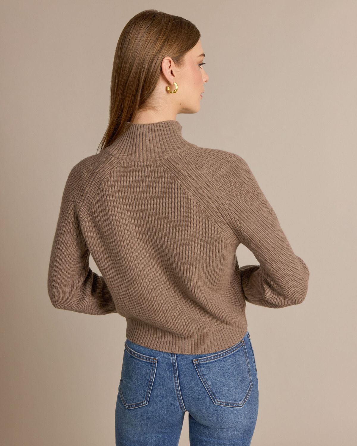 Alashan 100% Merino Ida Shaker 1/4 Zip