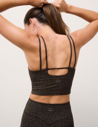 Beyond Yoga Glowzone Printed Strappy Cropped Tank