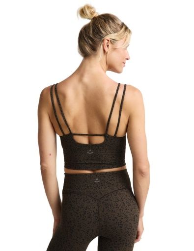 Beyond Yoga Glowzone Printed Strappy Cropped Tank