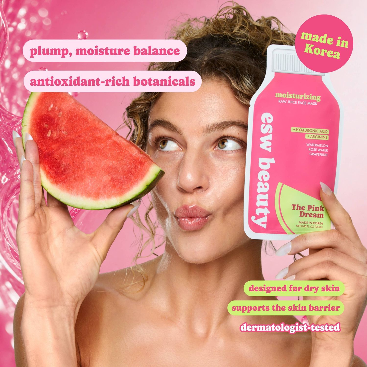 ESW Beauty Hydration Heroes Face Mask Kit (4x Masks)
