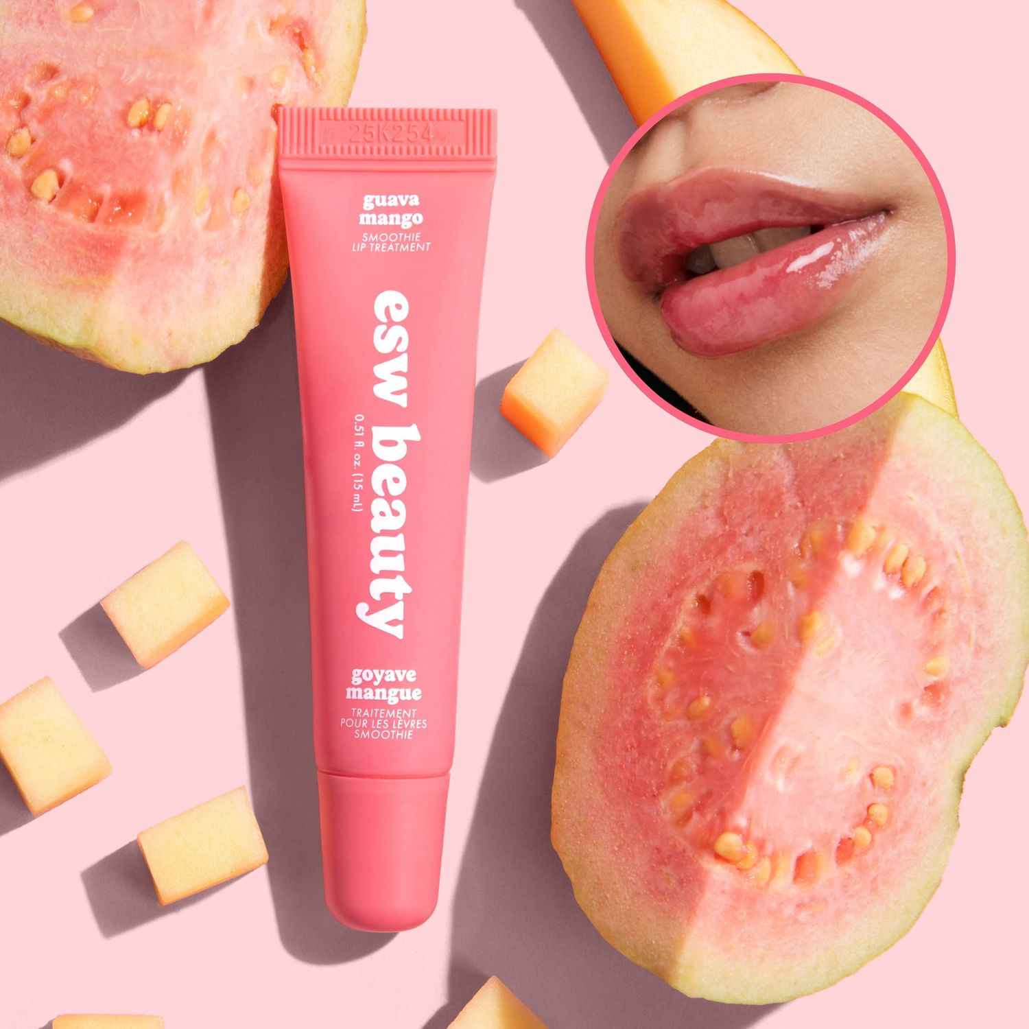 ESW Beauty Pink Sorbet Perfect Pout Lip Kit (2x Lip Treatments)