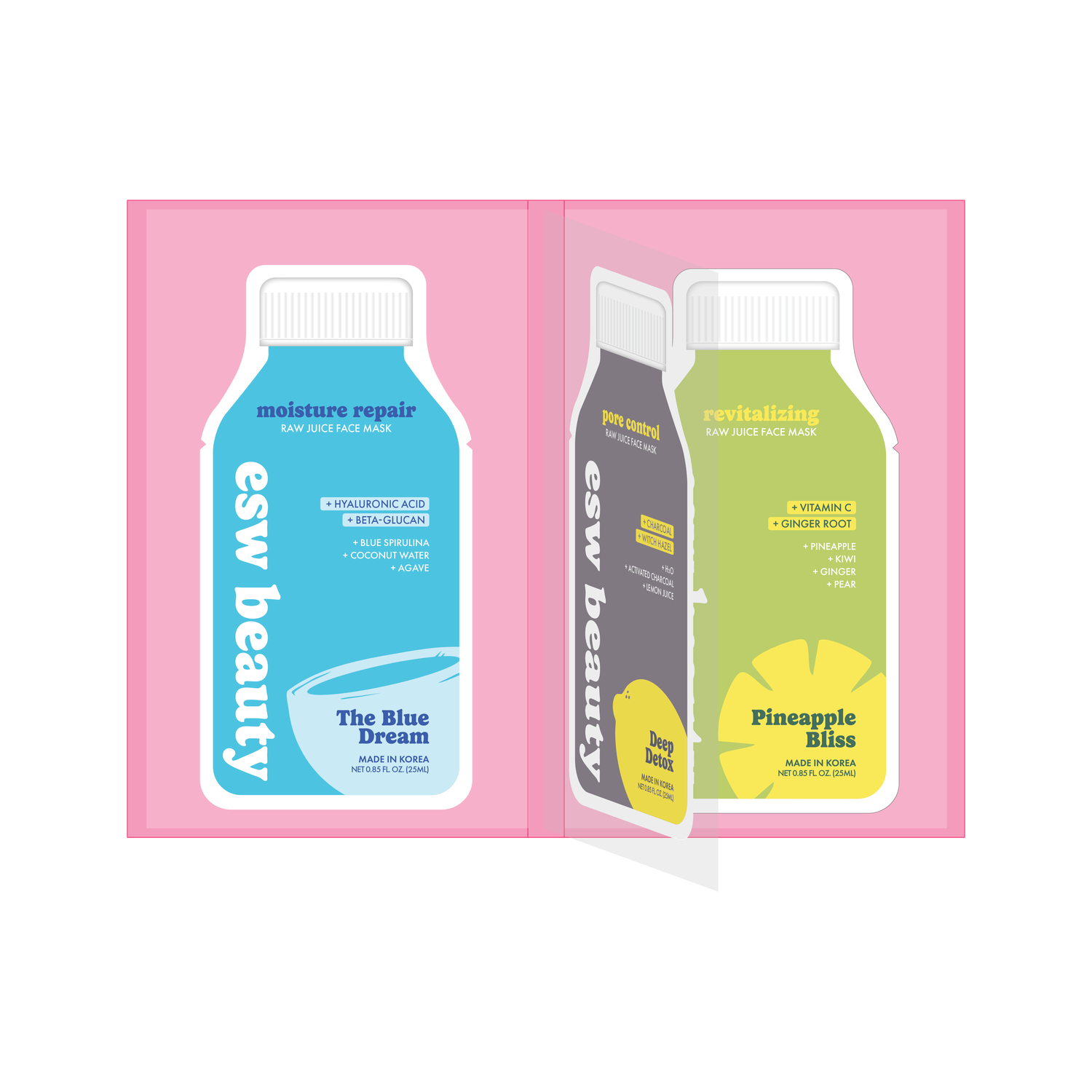 ESW Beauty Passport to Juicy Skin (6x Masks)