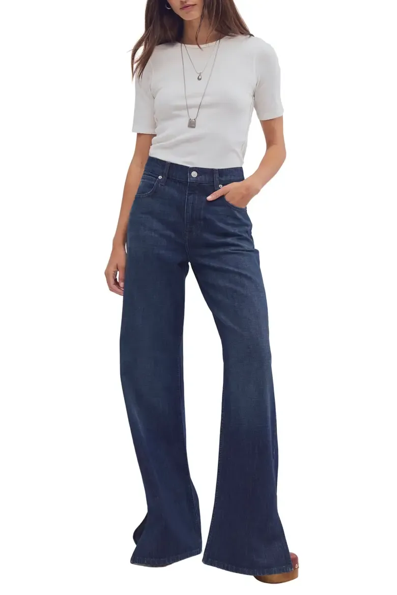 Free People Encore High Rise Flare