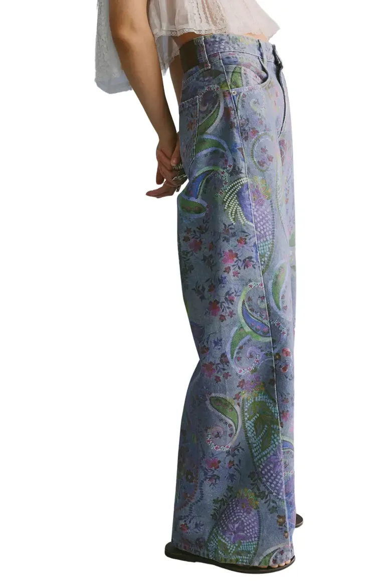 Free People Alter Ego Wide Leg Jean