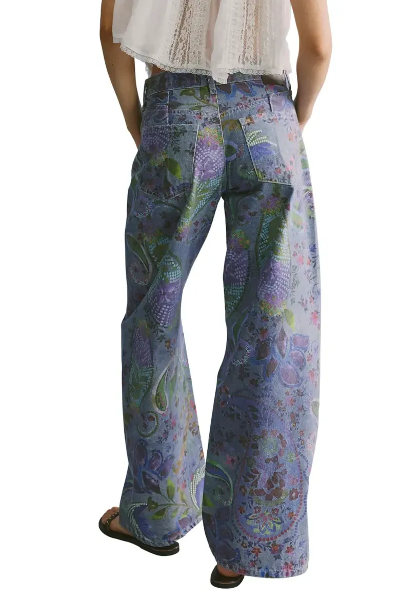 Free People Alter Ego Wide Leg Jean