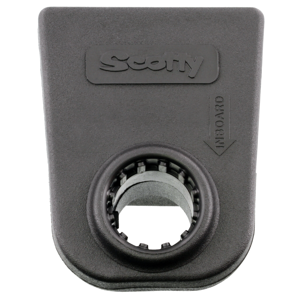Scotty Rail Mounting Adapter, Black, 1 1/4"