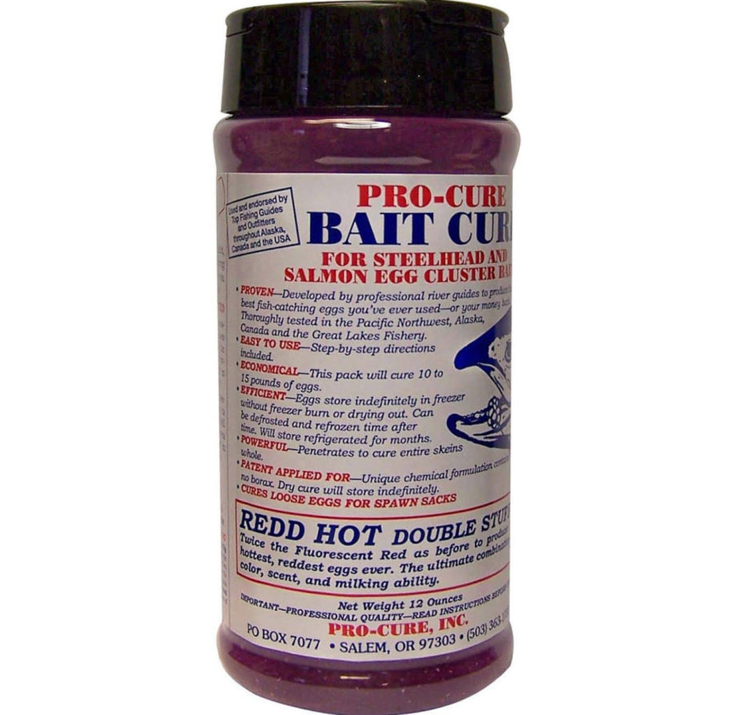 BAIT CURE 12oz RED HOT DBL STUFF