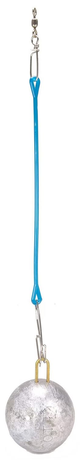 DOWNRIGGER WEIGHT SNUBBER WITH TROLLING SNAP INCL.