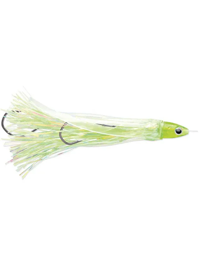 JENSEN FLASH FLY 4" FISH CANDY UV CHARTREUSE