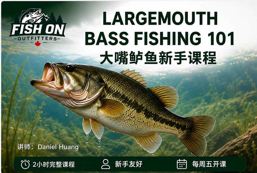 Bass Fishing Class  Level:Beginner