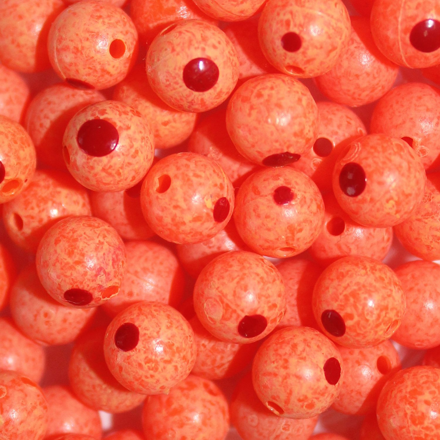 BLOOD DOT EGGS FLUOR ORANGE