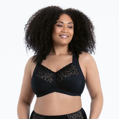 Anita Bh zonder beugels havanna zwart