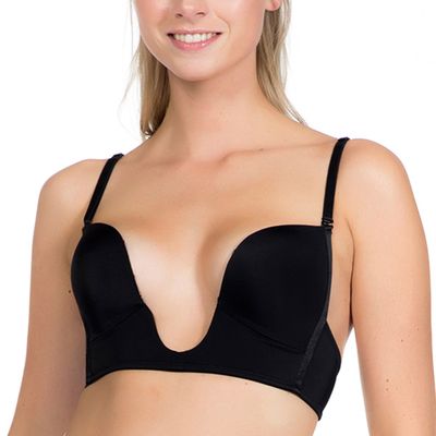 Magic Bodyfashion Diep decolleté bh v-bra zwart