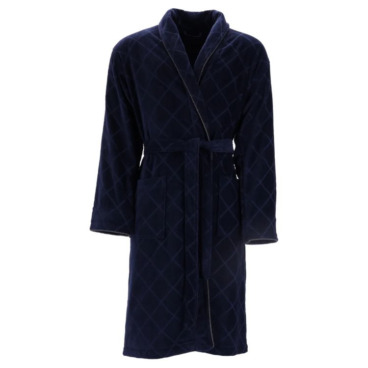 Vossen Ochtendjas barron blauw