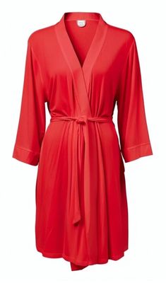 Pearl Design Stockholm ochtendjas Elegance red 