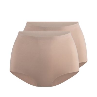 LingaDore 2-pack naadloze taille slip daily huid