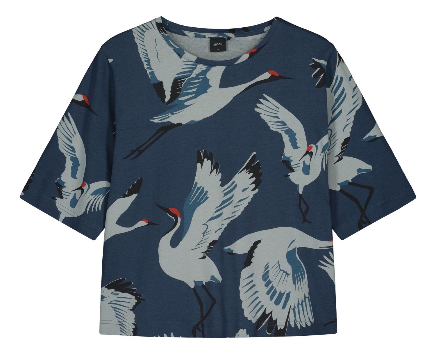 Nanso pyjama t-shirt kurki pyjama t-shirt