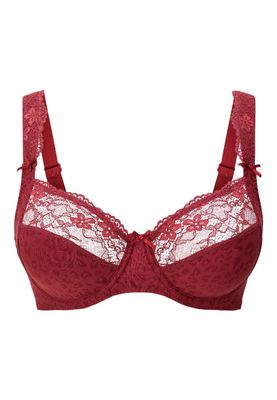 LingaDore Bh met beugel daily ruby wine