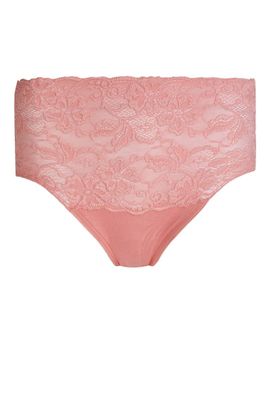 Nina von C. slipje tai fine cotton strawberry crea