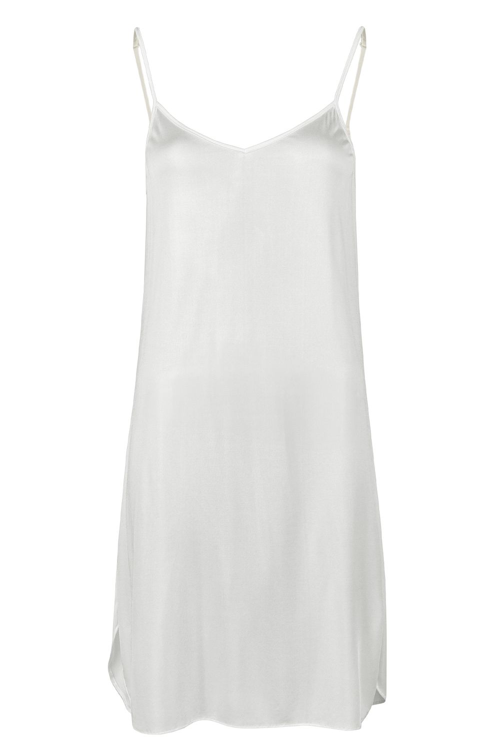 Nina von C. onderjurk elegance wit Viskose onderjurk