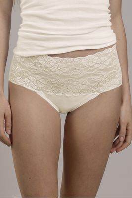 Nina von C. slipje tai fine cotton champagne