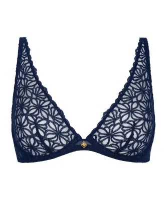 Aubade bh met beugels secret memories deep blue Aubade lingerie
