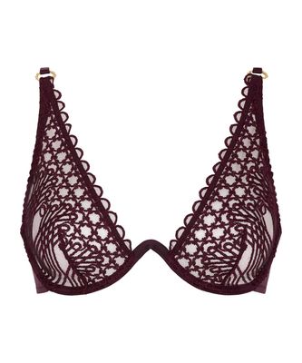 Aubade bh met beugel éloge dus désir deep berry Aubade bh met beugel éloge dus désir deep berry