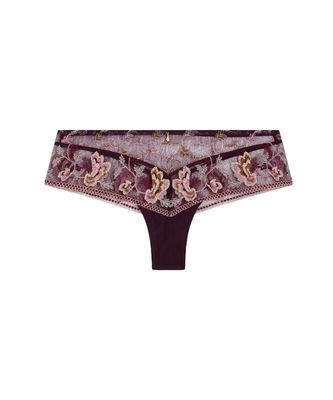 Aubade Slipje short midnight opera secret purple Aubade lingerie