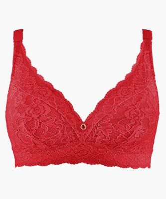 Aubade Bh zonder beugel rosessence rood
