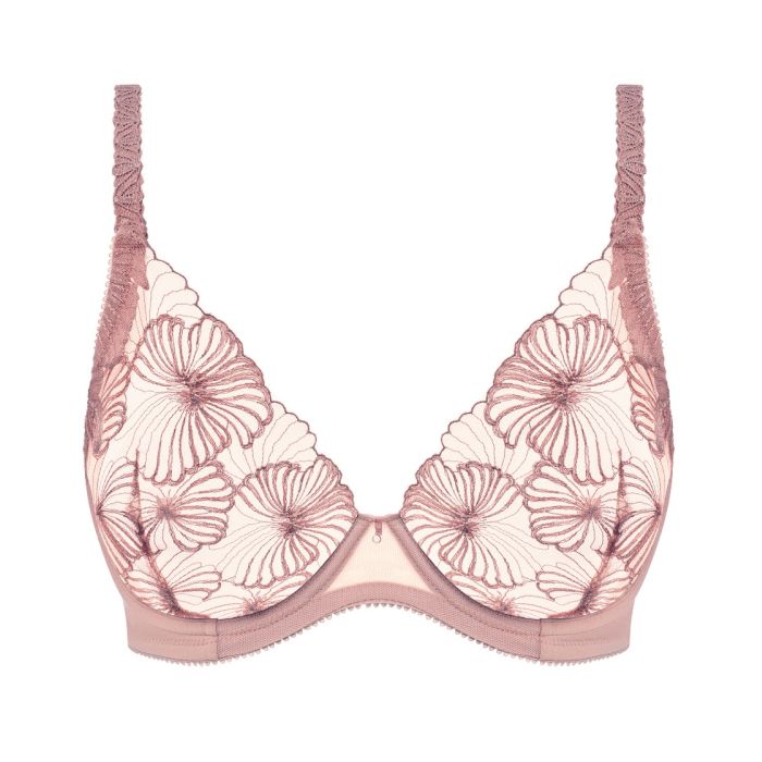 Wacoal bh met beugel careline aspen rose Diep decolleté bh