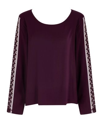 Aubade pyjamashirt sweet obsession deep berry