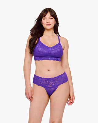 Cosabella String comfie cutie thong neon violet