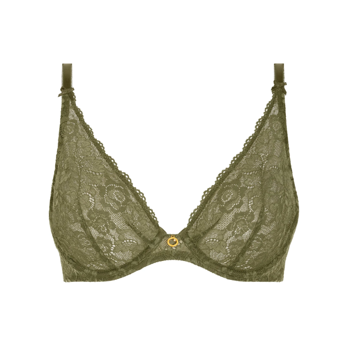 Aubade Bh met beugel rosessence moss