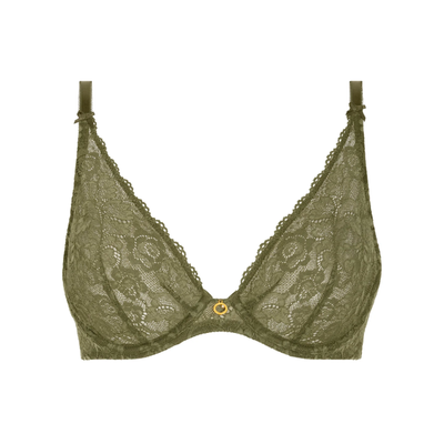 Aubade Bh met beugel rosessence moss