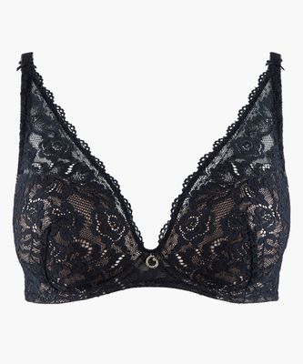 Aubade Push-up bh rosessence zwart Aubade Push-up bh rosessence zwart