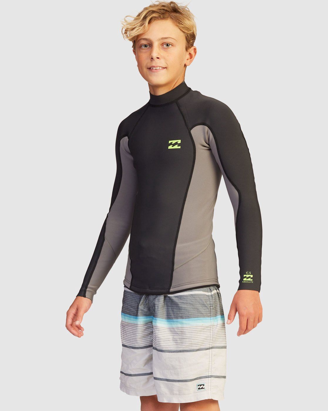 Boys 8-16 1.5 Absolute Wetsuit Jacket