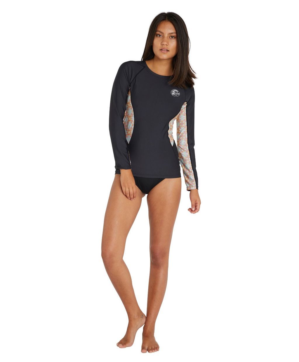 Women's Crescent Long Sleeve Rash Vest