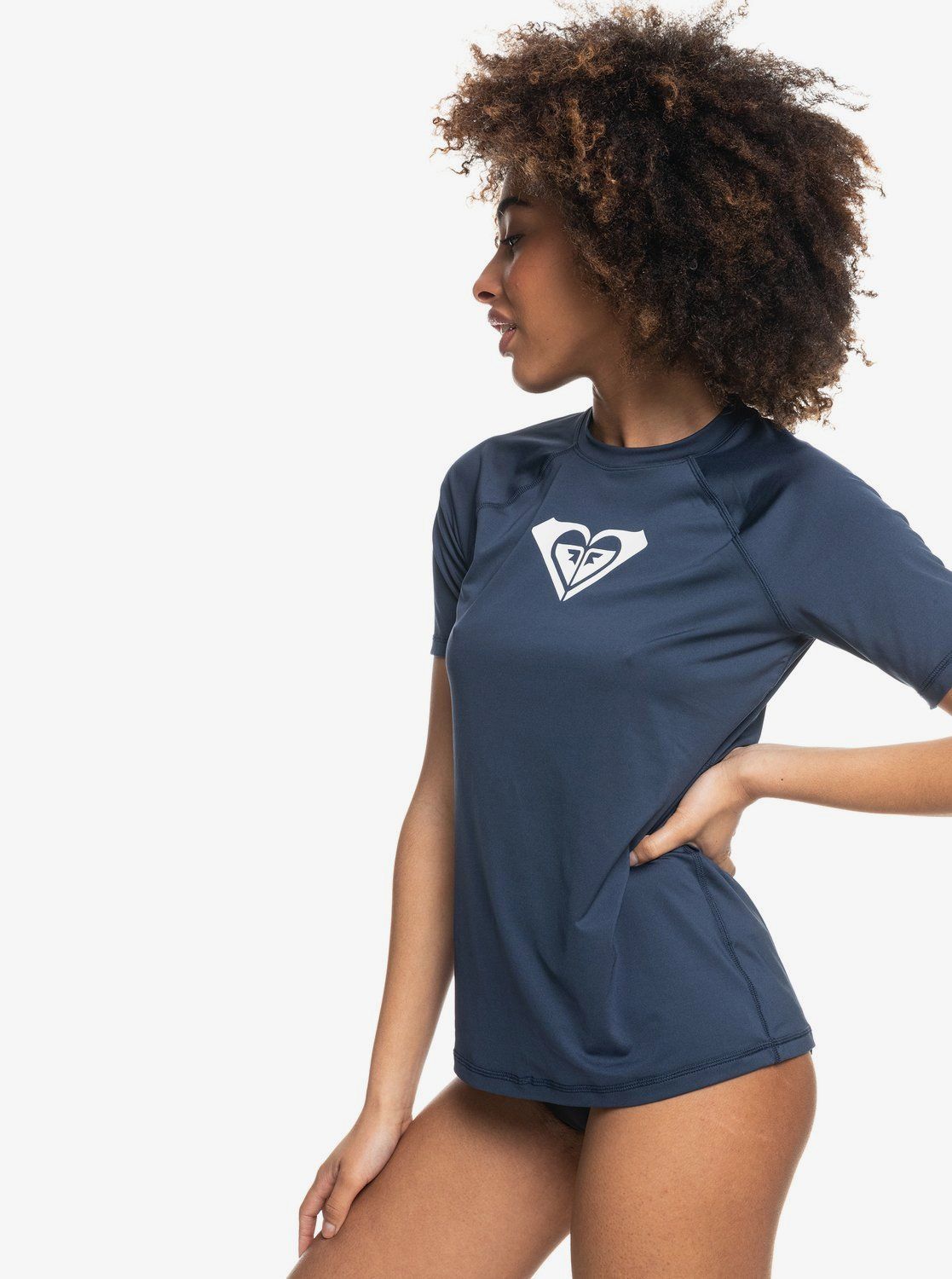 Womens Beach Classics Short Sleeve Rash Vest