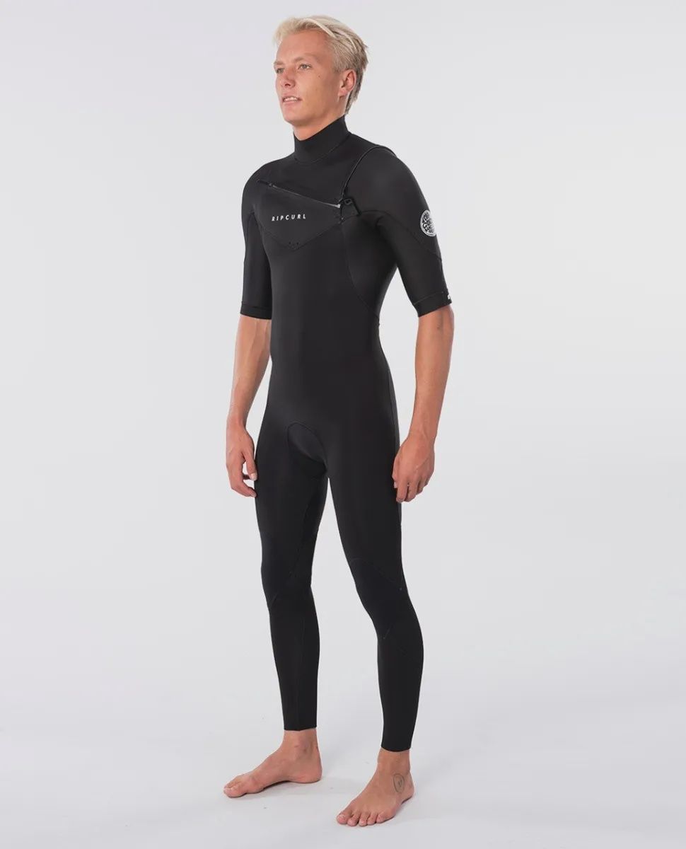 Dawn Patrol Chest Zip Short Sleeve 2mm Wetsuit Steamer
