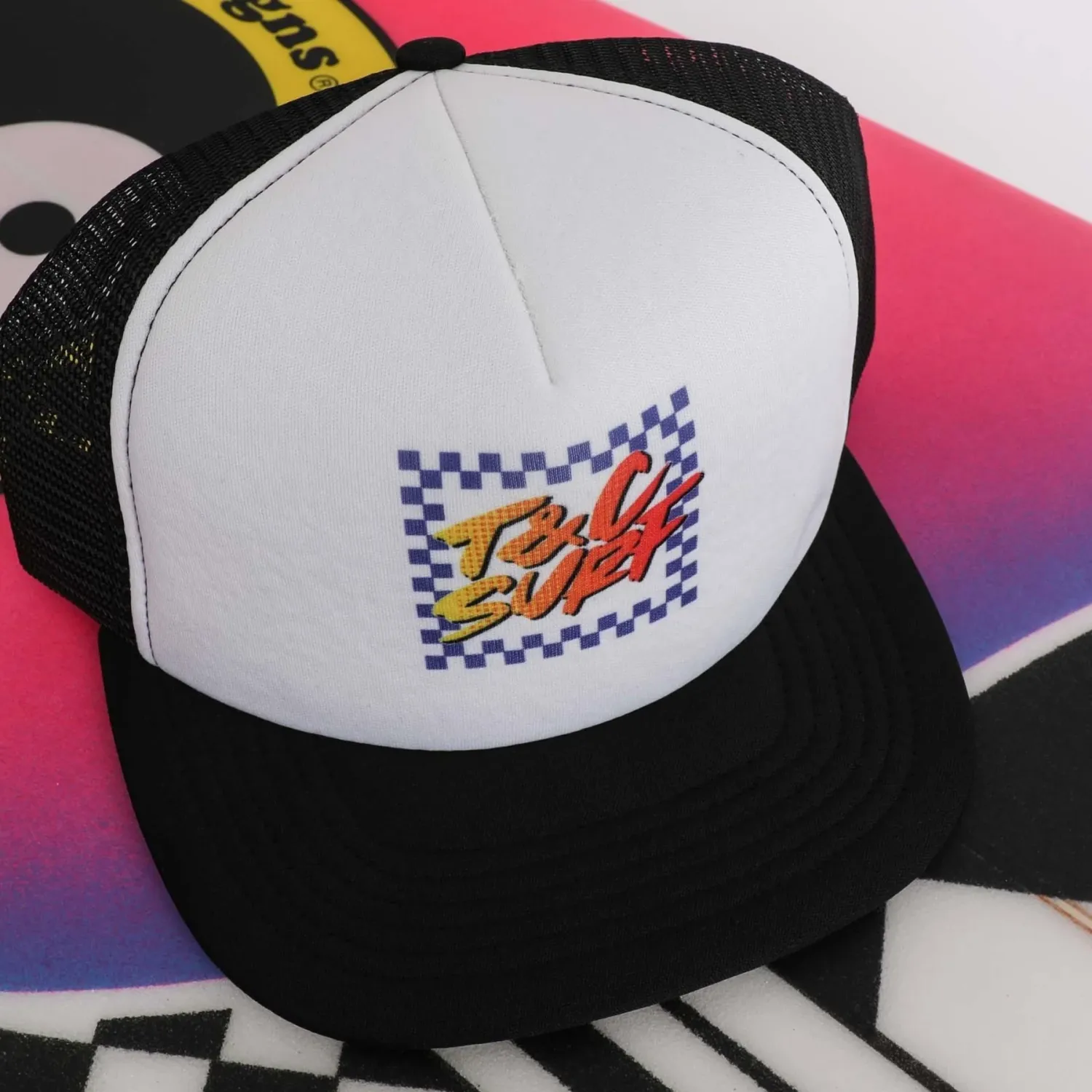 Border Check Trucker Cap