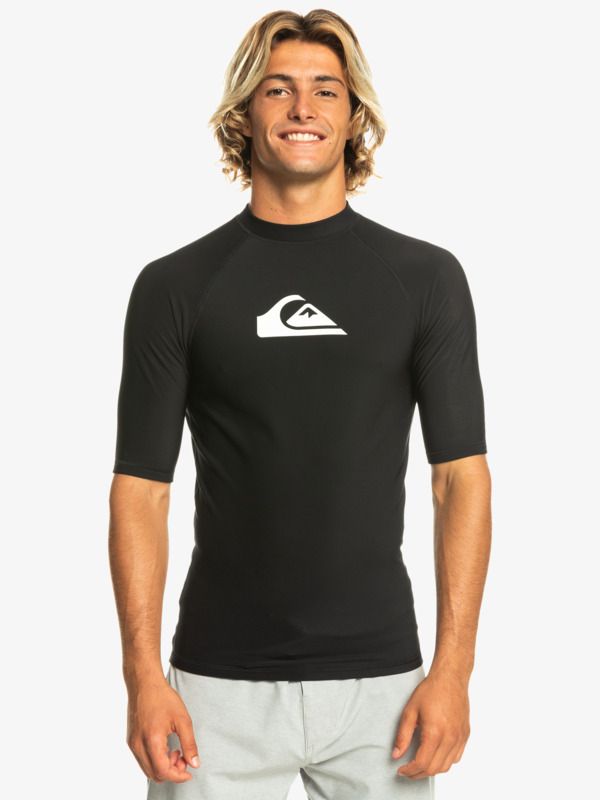 Mens Heater Short Sleeve Rash Vest
